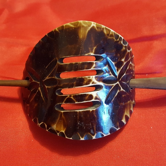 Handmade Accessories - Kenyan Handmade Bone Hairclip